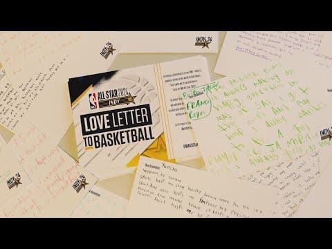 IPS 6th graders writing love letters to basketball ahead of All Star Game
