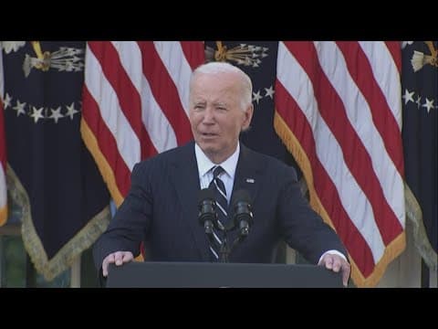 President Joe Biden addresses the nation after Donald Trump wins election: latest updates