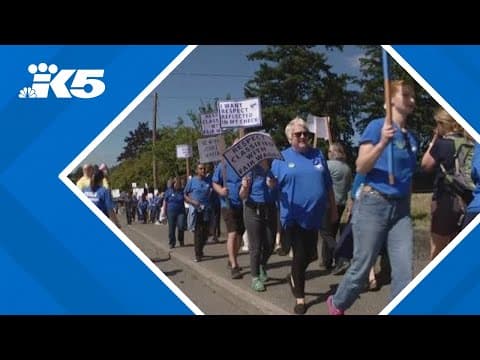 Mount Vernon School District cancels school again as union bargaining continues