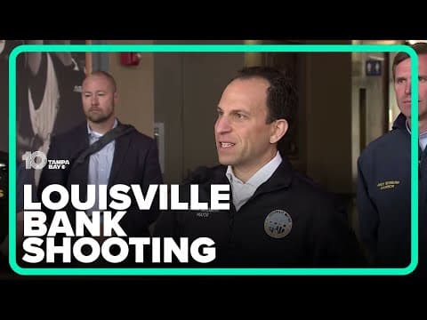 Louisville Mayor Craig Greenberg responds to downtown bank shooting