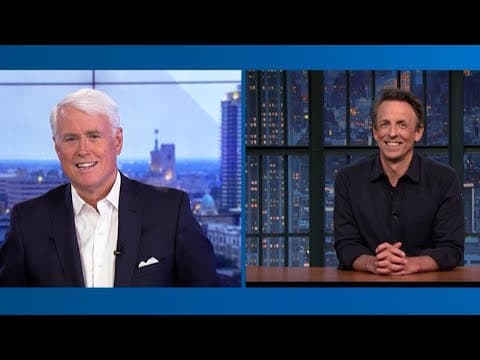 Scott Swan and Seth Meyers chat about 12 years of 'Late Night'