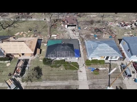 Tornado cleanup now getting underway in Gary