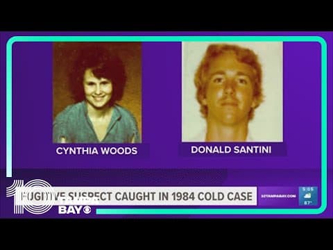 Fugitive suspect caught in 1984 cold case