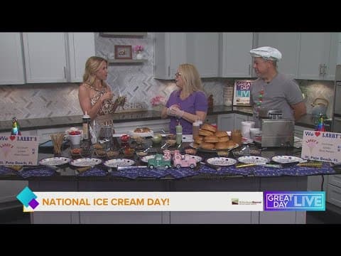 Celebrate National Ice Cream day at Larry's Ice Cream