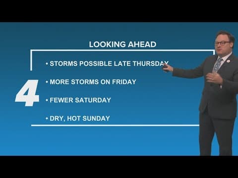 New Orleans Weather: Several rounds of heavy rain, severe weather possible.