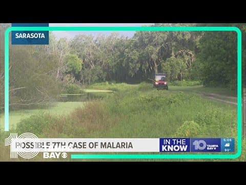 Health officials investigating suspected malaria case in Sarasota County