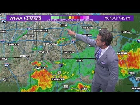 DFW Weather: Rain chances continue throughout the week