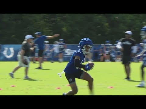 Josh Downs shines on Colts 2024 training camp Day 2