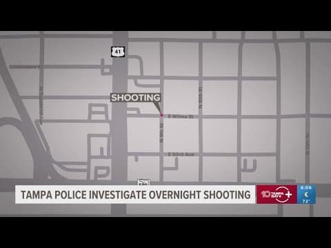 Tampa Police investigating shooting that sent 1 to hospital