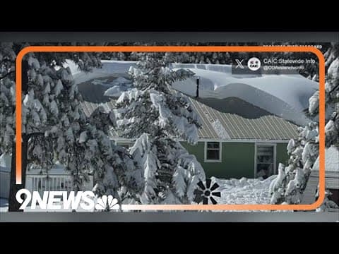 CAIC warns of roof avalanches