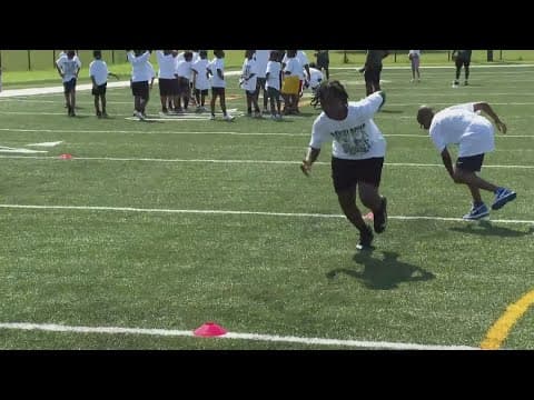 Bayou Boys host first free youth football camp in New Orleans