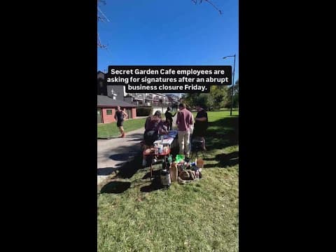 Secret Garden Cafe abruptly closes