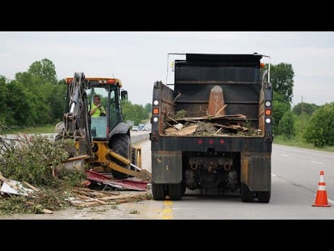 I-75 left lane closures announced in Laurel County, KY due to storm cleanup