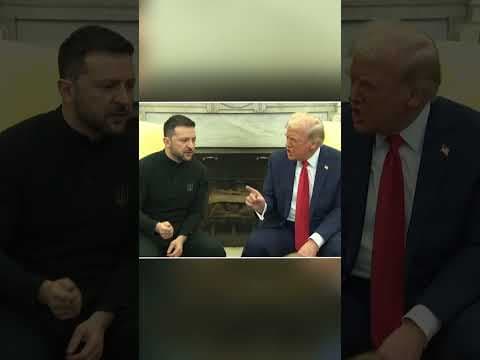 Trump tells Zelenskyy he's gambling with WWIII in heated Oval Office meeting