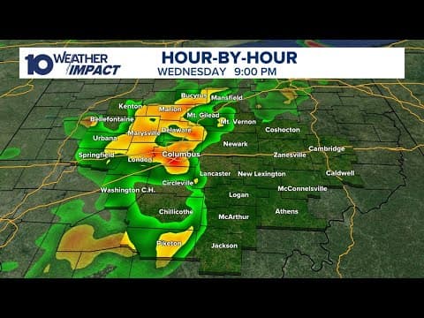 Live weather updates | Tracking storms moving through central Ohio