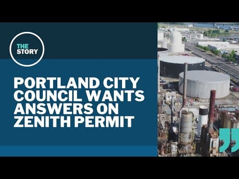 Portland city council calls on mayor to launch Zenith Energy investigation