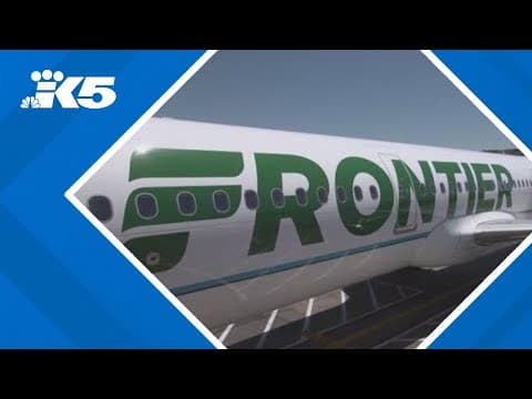 Frontier flight from Seattle delayed after threatening messages found