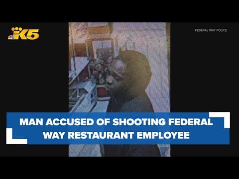 Federal Way police searching for suspect accused of shooting restaurant employee