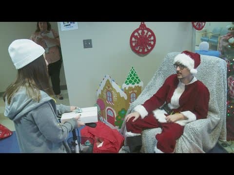 Cancer survivor gives back to young patients during the holiday season