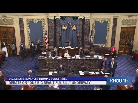 Debate on President Trump's 'One Big Beautiful Bill' underway