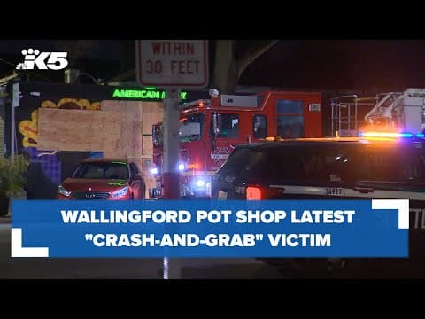 Wallingford pot shop latest "crash-and-grab" victim