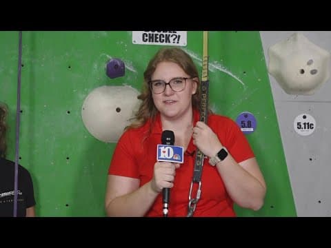 Cool Camps: Reporter Emily Crabtree takes the ultimate climb!