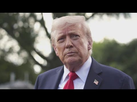 President Trump headed to UK while pressuring European allies to impose new sanctions against Russia