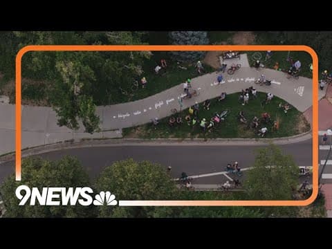 Memorial ride honors woman killed while riding bike