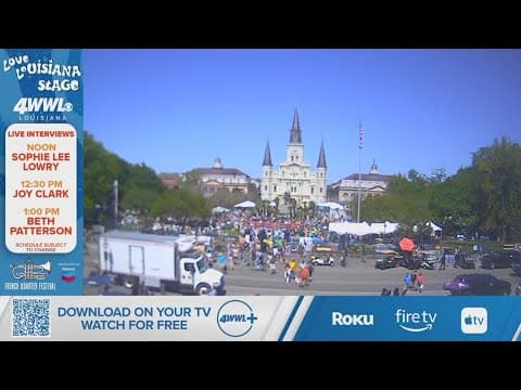 FQF Love Louisiana Stage: Waylon Thibodeaux, Jason Neville Funky Soul Band