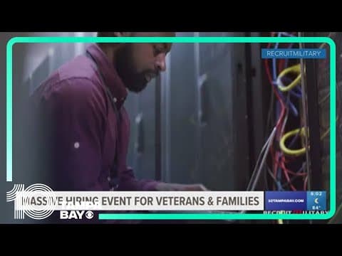 Amalie Arena hosting huge hiring event for veterans and families