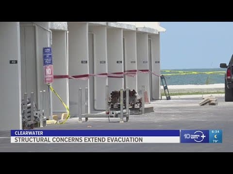 Structural concerns at Clearwater condo building extends evacuation of residents