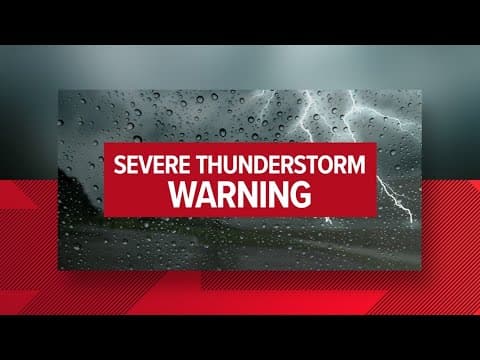 Severe Thunderstorm Update