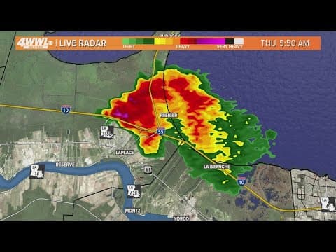 New Orleans Weather: Rain around Thursday morning, drier weather this weekend