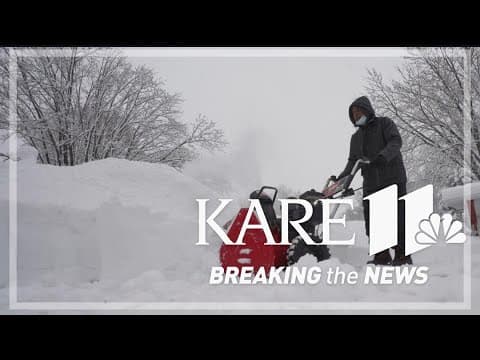 How are Minnesotans coping with this recent dump of snow?