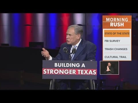 Greg Abbott lays out legislative priorities in State of the State address