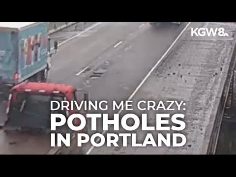 The ongoing issue of potholes around the Portland metro area
