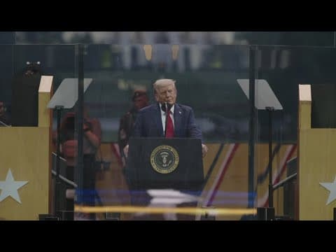 President Trump gives thanks to 'greatest, fiercest, bravest fighting force'
