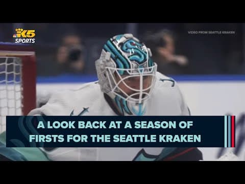 A look back at a season of firsts for the Seattle Kraken
