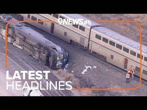 Latest headlines | Amtrak engineer critically injured after train crashes into milk truck