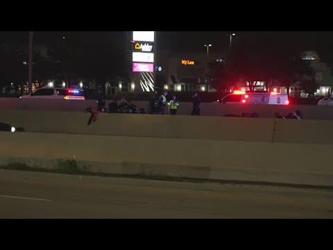Wreck involving several motorcycles on I-35W in Fort Worth injures at least 21, officials say