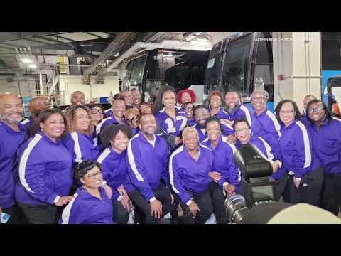 Eastern Star Church choir sings with Jennifer Hudson at NBA All-Star Game