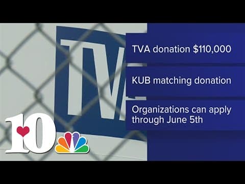 TVA and KUB to give total of $220,000 to Knoxville-area nonprofits