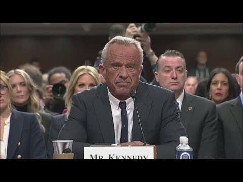Kennedy walks back anti-vaccine stance during Senate confirmation hearing