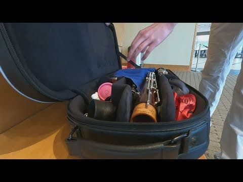 A young Maryland leader hosting an instrument drive in Bethesda