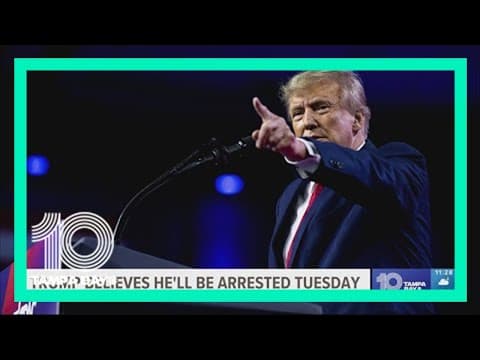 Trump says he expects to be arrested, calls for protest