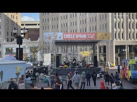 'Circle SPARK Fest' teams up with UbeFest for weekend festival on Monument Circle