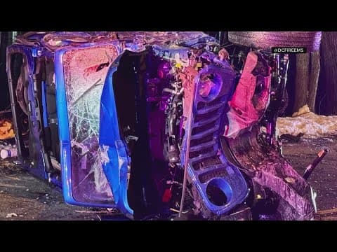 2 people rescued from overturned vehicle in Southwest DC