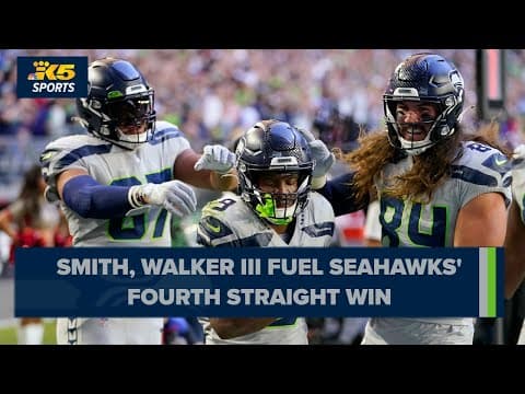 Geno Smith, Kenneth Walker fuel Seahawks' win over Cardinals