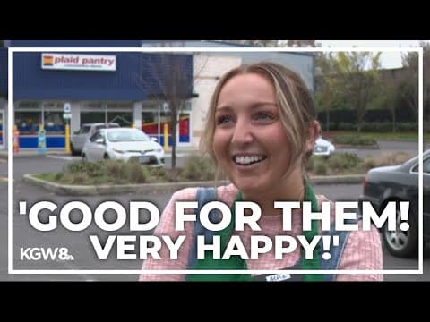 Community reacts to $1.3B Powerball ticket being sold at NE Portland Plaid Pantry