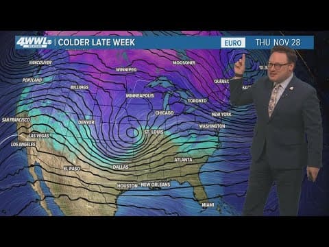 New Orleans Weather: Chilly, more winter-like the next several mornings